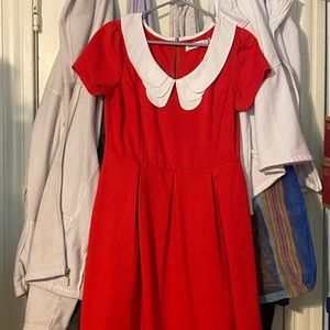 ModCloth Sunny Girl Red Dress. New without tags